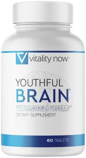 Youthful Brain Supplement Bottle